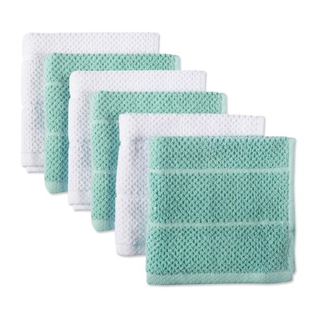 DESIGN IMPORTS Aqua Basic Chef Terry Dishcloth CAMZ36919